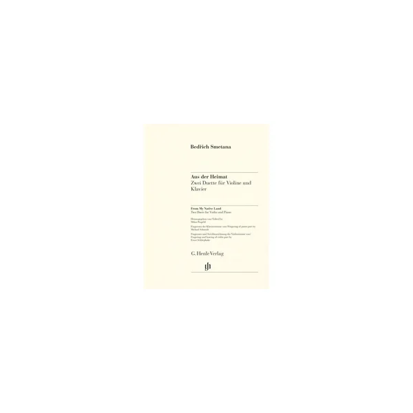 Henle Verlag Smetana Aus der Heimat