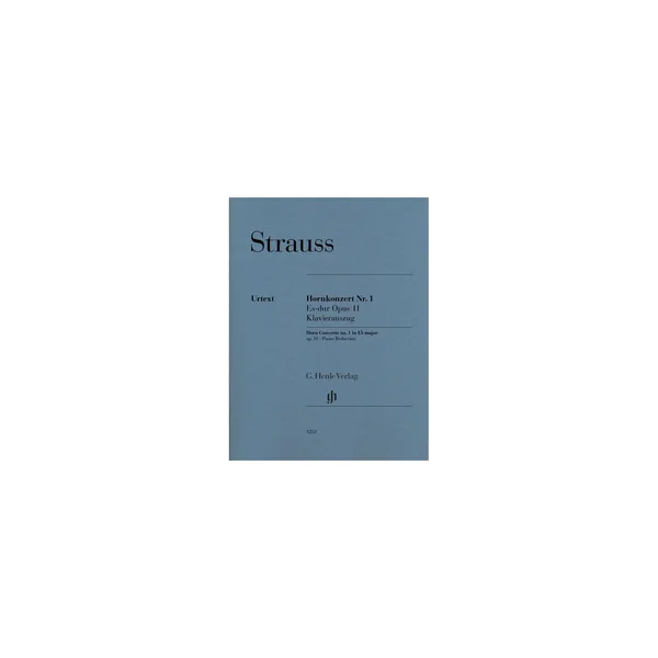 Henle Verlag Strauss Hornkonzert Nr.1