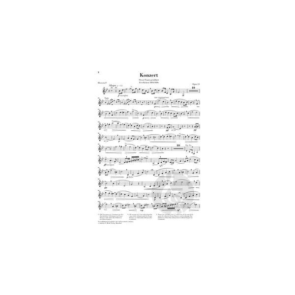 Henle Verlag Strauss Hornkonzert Nr.1