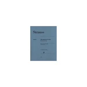 Henle Verlag Strauss Oboenkonzert D-Dur