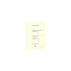 Henle Verlag Strauss Oboenkonzert D-Dur