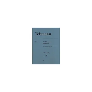 Henle Verlag Telemann Zwölf Fantasien Flöte