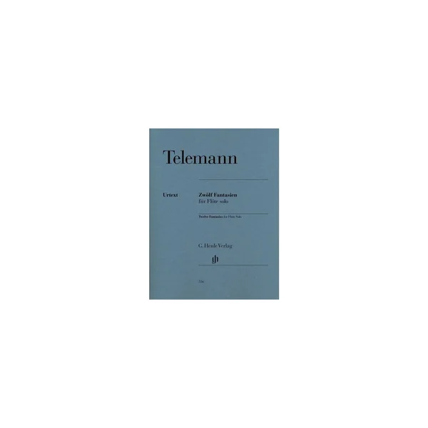 Henle Verlag Telemann Zwölf Fantasien Flöte