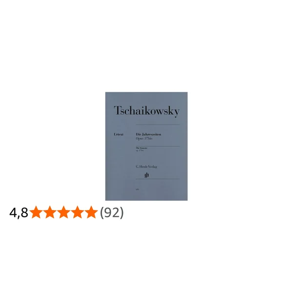 Henle Verlag Tschaikowsky Die Jahreszeiten
