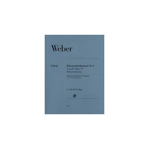 Henle Verlag Weber Clarinet Concerto No.1