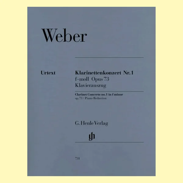 Henle Verlag Weber Clarinet Concerto No.1