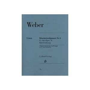 Henle Verlag Weber Clarinet Concerto No.2