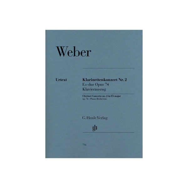 Henle Verlag Weber Clarinet Concerto No.2