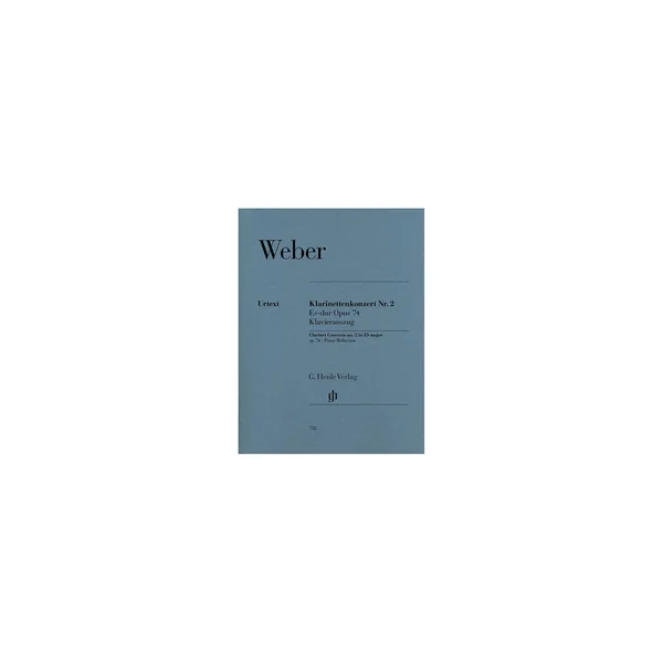 Henle Verlag Weber Clarinet Concerto No.2