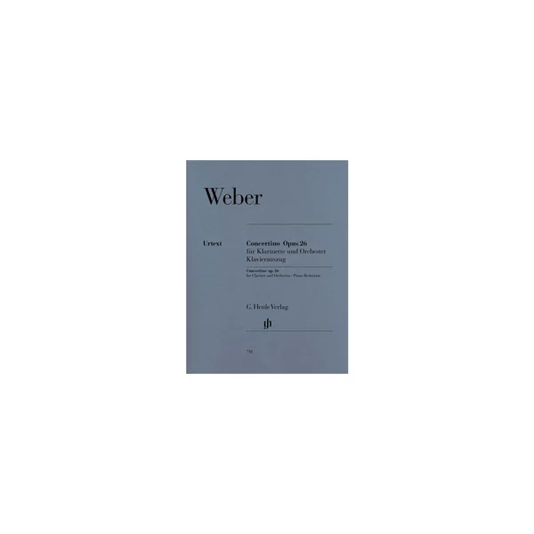 Henle Verlag Weber Concertino op.26