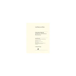 Henle Verlag Weber Concertino op.26