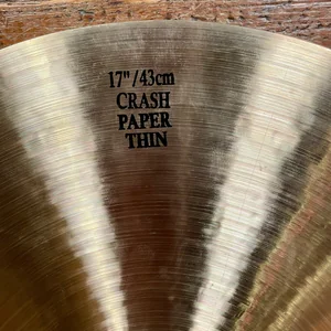 Istanbul Mehmet 17" Paper Thin Crash Tradit.