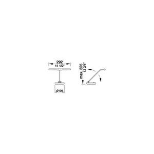Jahn L4401 PIANO II Brass Polished