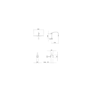 Jahn L5434 PIANO II Clamp Brass