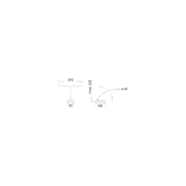 Jahn L8427 MENUETT II Brass pol