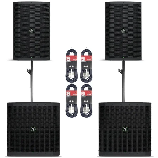 Mackie Thump 215/118s Power Bundle