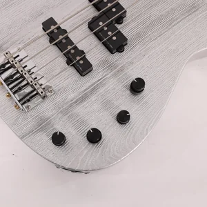 Marcus Miller P6-4 Sandblasted Inca Silver