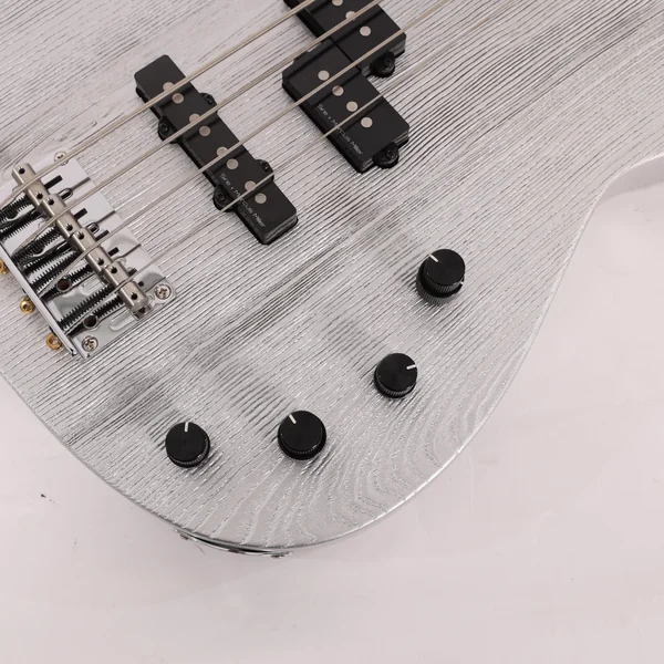 Marcus Miller P6-4 Sandblasted Inca Silver