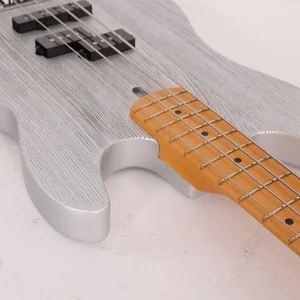 Marcus Miller P6-4 Sandblasted Inca Silver