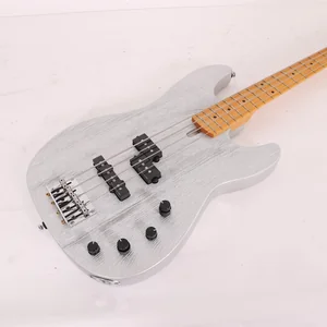 Marcus Miller P6-4 Sandblasted Inca Silver
