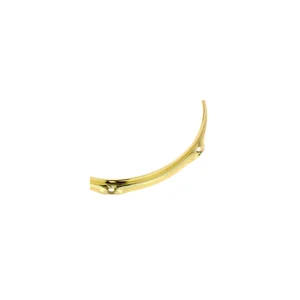 Millenium 12" 6-Hole Steel Hoop Brass