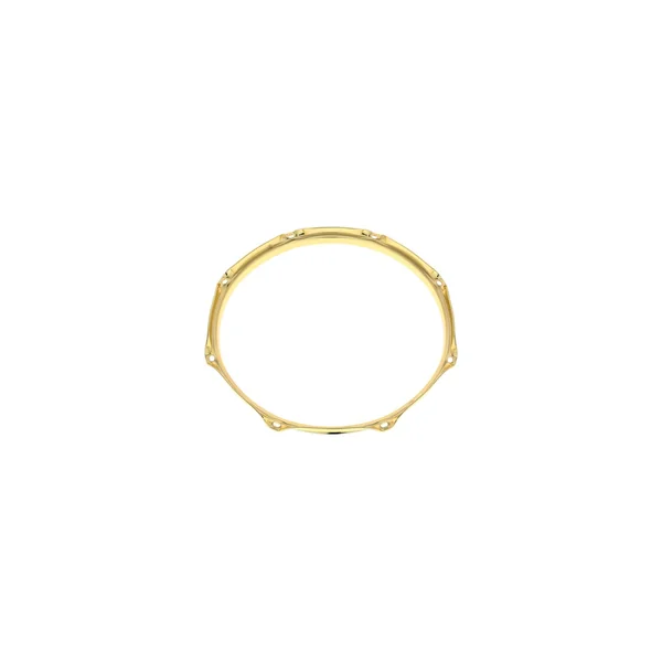 Millenium 12" 8-Hole Steel Hoop Brass