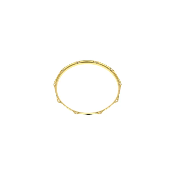 Millenium 14" 10-Hole Steel Hoop Brass