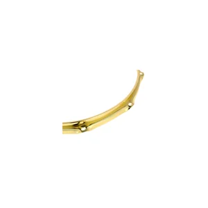 Millenium 14" 10-Hole Steel Hoop Brass