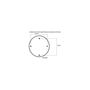 Millenium Bass Drum Legs Chrome II