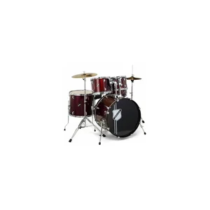 Millenium Focus 22 Drum Set Red