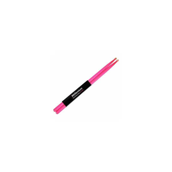 Millenium H5A Hickory Sticks Neon Pink
