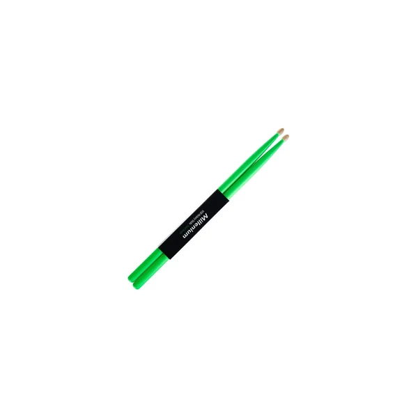 Millenium H5B Hickory Sticks Neon Green