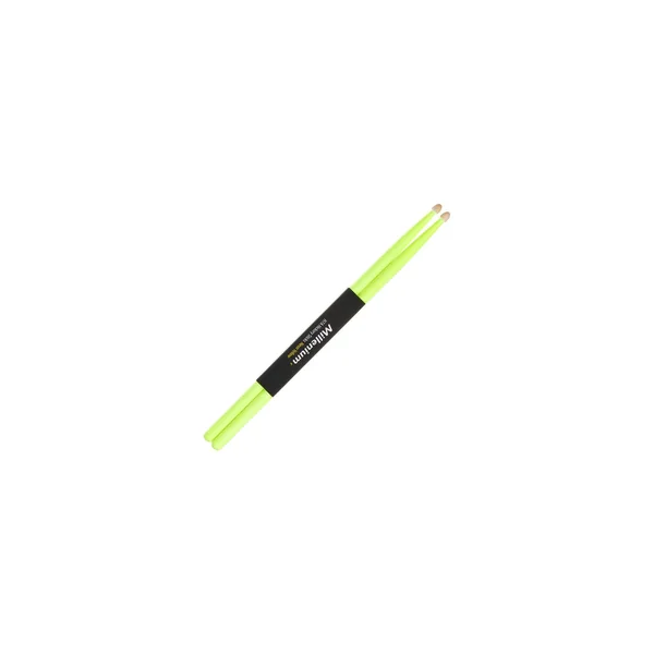 Millenium H7A Hickory Sticks Neon Yellow