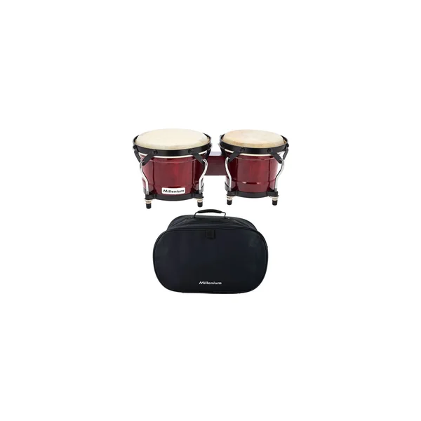 Millenium HB 202HWR Bongo Set + Gig Bag