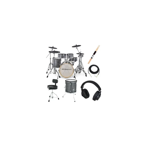 Millenium MPS-1000 E-Drum Complete Bundl