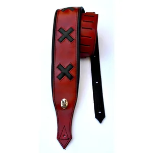 Minotaur Coat of Arms Vintage Red Strap