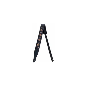 Minotaur Fleur de Lis Guitar Strap BK