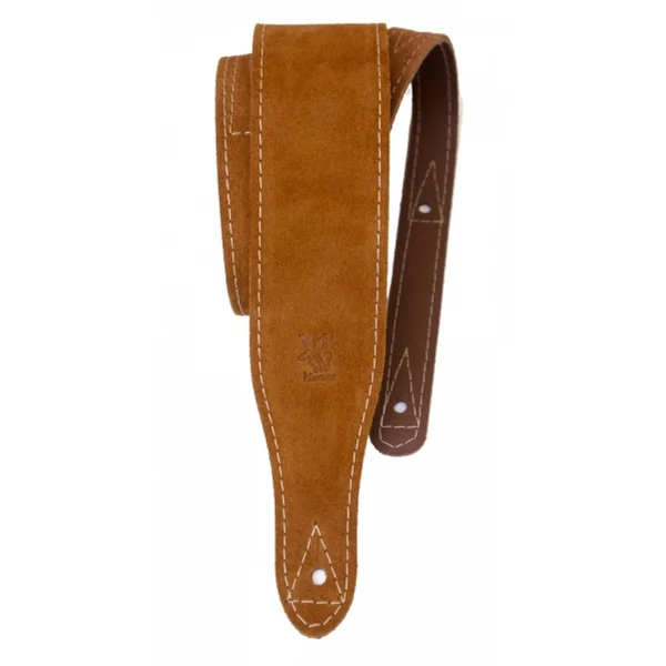 Minotaur Suede Guitar Strap Camel