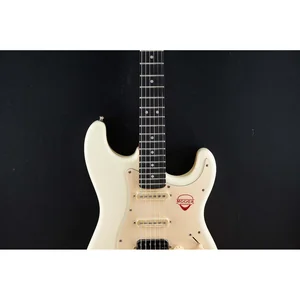 Mooer MSC10 Pro Guitar Vintage White