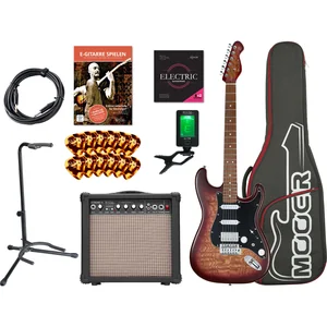 Mooer MSC20 Pro Guitar Amber Brown