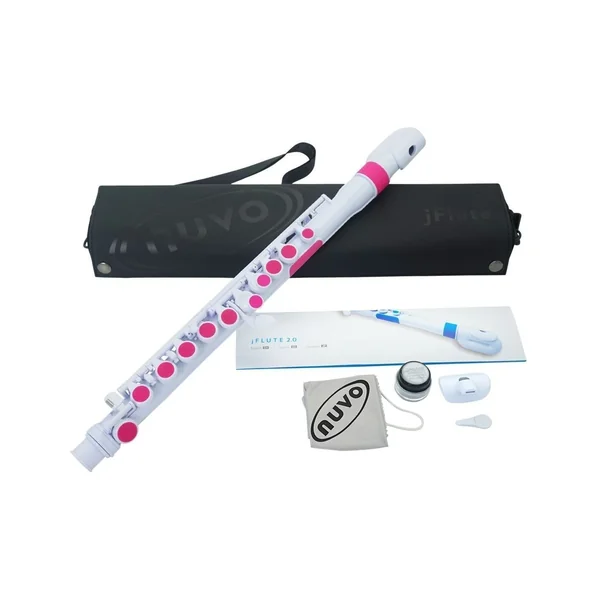 Nuvo jFlute 2.0 white-pink