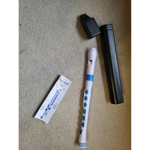 Nuvo Recorder+ Baroque white-blue