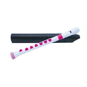 Nuvo Recorder+ Baroque white-pink