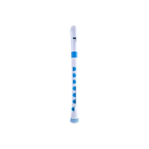 Nuvo Soprano Recorder white-blue