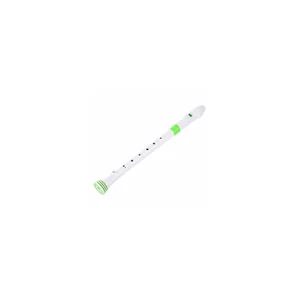 Nuvo Soprano Recorder white-green