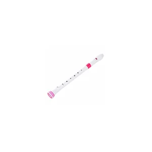 Nuvo Soprano Recorder white-pink