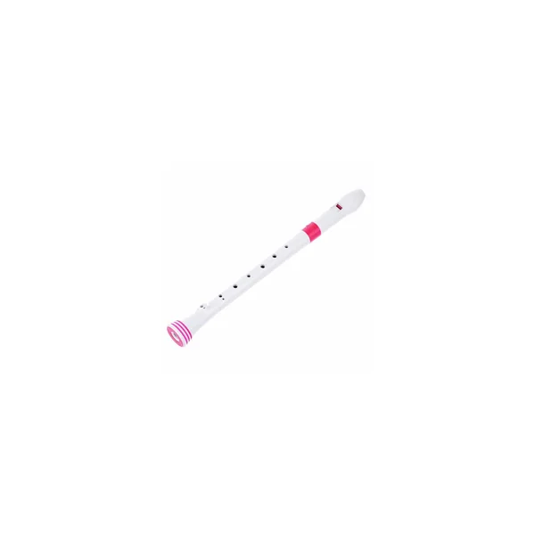 Nuvo Soprano Recorder white-pink
