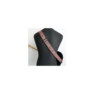 Richter Guitar Strap Ret. Jacqu. Red