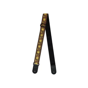 Richter Guitar Strap Ret. Jacqu.Yellow