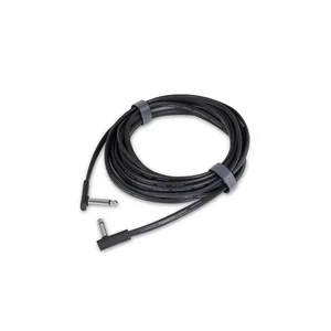 Rockboard Flat Lead Cable 600cm A/A blk